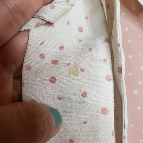 Jason Wu| Pink Polka Dot Blouse - Picture 6 of 11